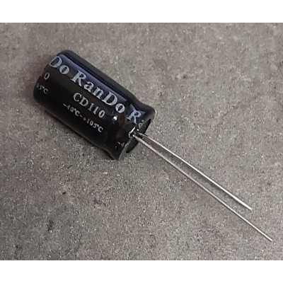 330uf 50v 330 µf Radial d:10mm h:16mm
