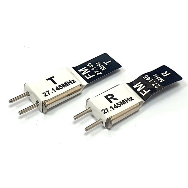Set Quartz RX TX FM 27,145 MHZ 27.145