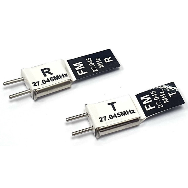 Set Quartz RX,TX FM 27,045 MHZ 27.045