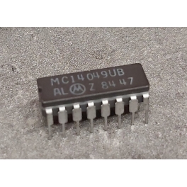 MC14049 UBAL 6x Porte inverseur Equivalent CMOS 4049