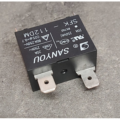 Relais SFK 112DM 12VDC 20A 250VAC, 4 broches