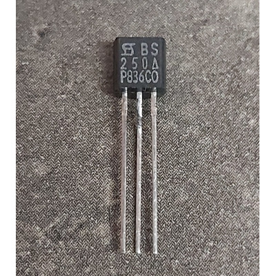 BS250 Transistor P-FET TO-92 Siliconix