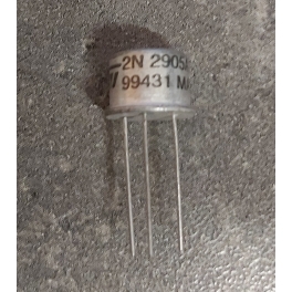 2N2905A Transistor simple bipolaire (BJT),Commutation rapide, PNP, 40 V, 200 MHz, 3 W, 600 mA, 100 hFE TO-39