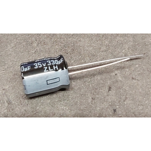330uf 35v 330µf radial d:10mm h:13mm RUBYCON