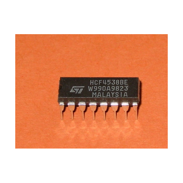 HCF4538BE équivalent CD4538B  double monostable