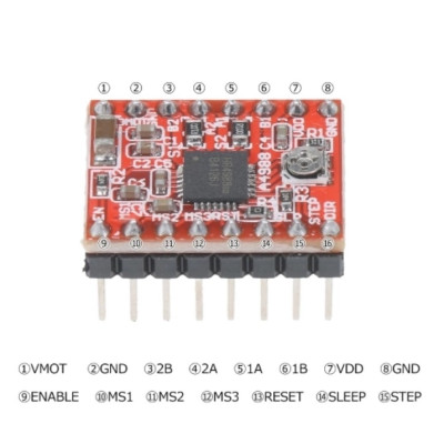 A4988 Module de moteur pas à pas