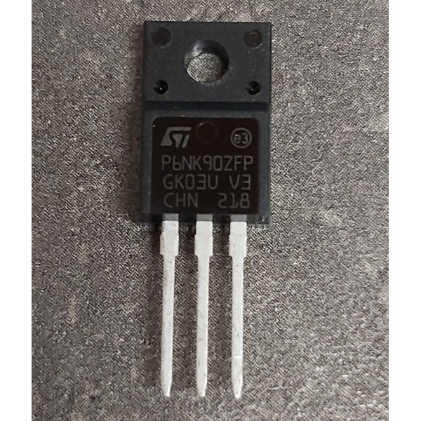 P6NK90ZFP Transistor MOSFET TO-220F