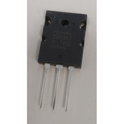 2SA1943 Transistor, PNP Simple, 15 A, 230 V, TO-3PL