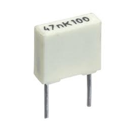 Condensateur LCC 47nF 100v 0,047uf polyester 10% Arcotronics