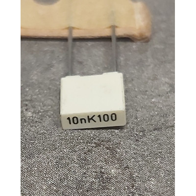 Condensateur LCC 10nF 100v 0,01uf polyester 10%