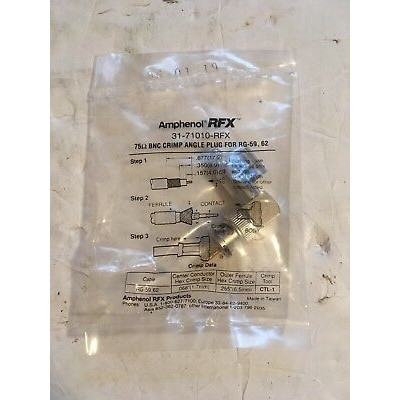 Connecteur Amphenol RF 031-71010-RFX 