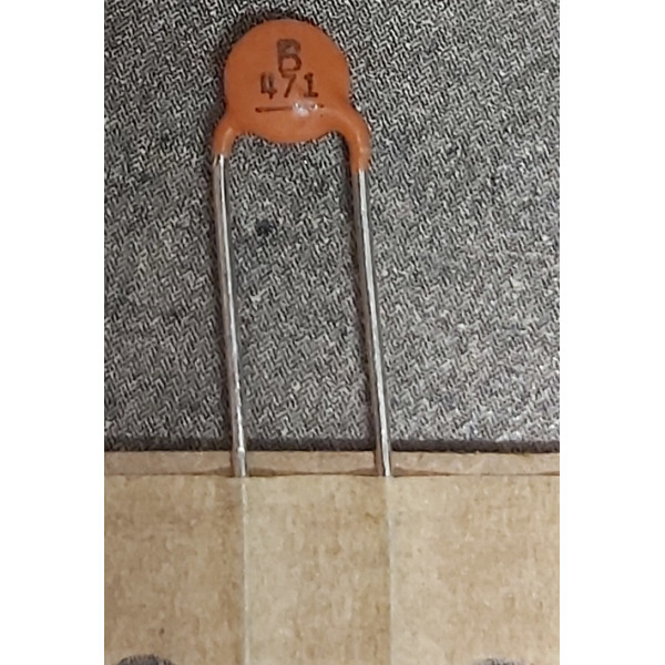 Condensateur Céramique radial 470pf 50v 10%