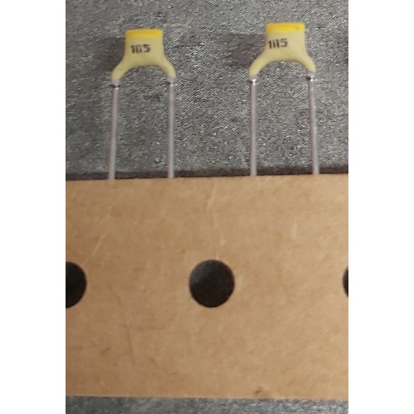 Condensateur Céramique 1.5nf 1500pf 50v 10% pas 5mm