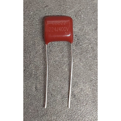 Condensateur CBB22 400V  0,22uF 220nF 224j 5% pitch: 10mm