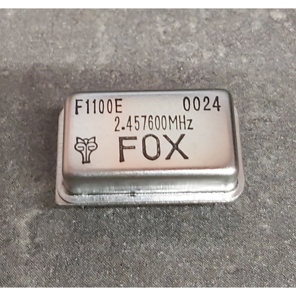 Quartz 2.457600 MHZ FOX