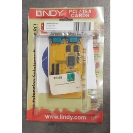 2 Port PCI / ISA Serial Card 2 x 9 Way D Male LINDY