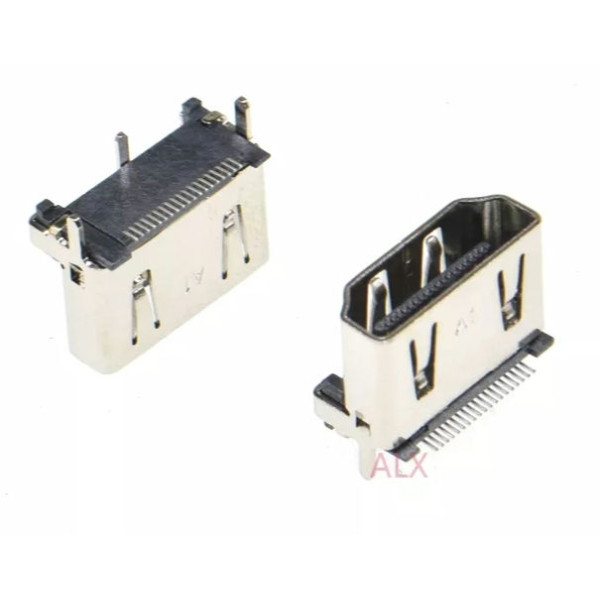 Connecteur HDMI femelle vertical SMT 19 broches a souder 