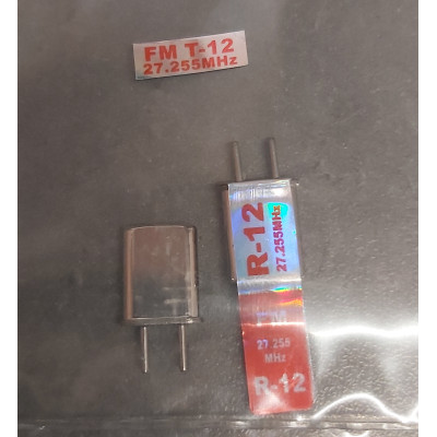 Set Quartz RX,TX FM 27,255 MHZ 27.255