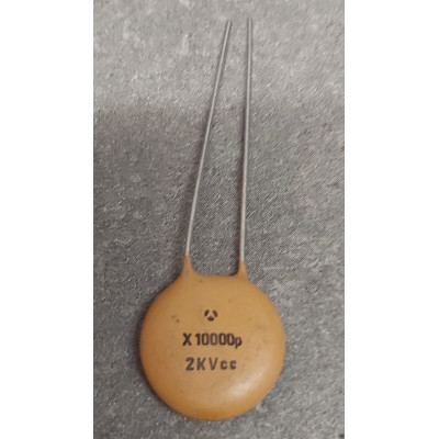 condensateur céramique 10nF 2kVcc 10000pf