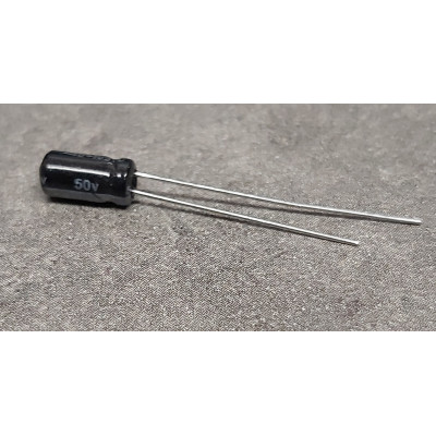 0.22uf 50v 0,22µF Radial d:4mm h:7mm