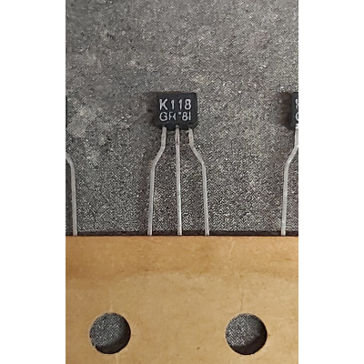2SK118-GR TRANSISTOR JFET-N TO-92S