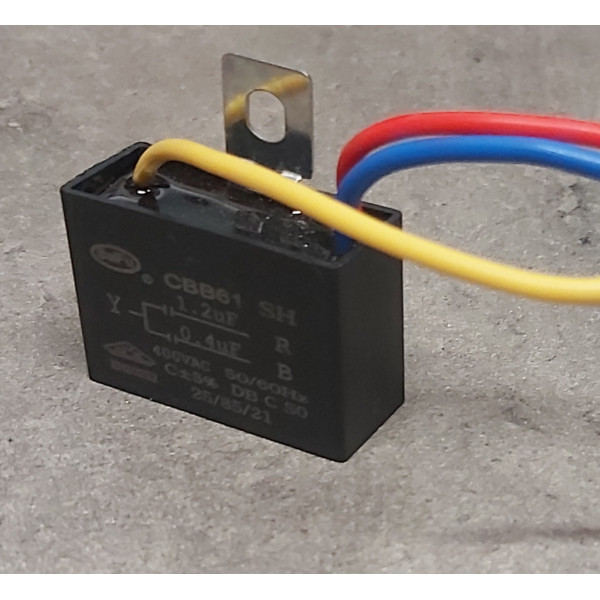 0.4uf+1.2uf 400v 0,4 µF+1,2 µF CBB61 Condensateur de démarrage