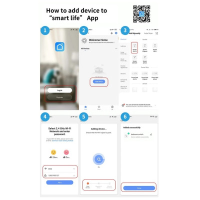 Smart plug wifi, prise intelligente 20A 110v-220v compatible Smartlife, google, Alexa,etc.