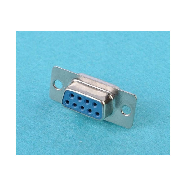 Connecteur prise RS232 femelle a souder DB9