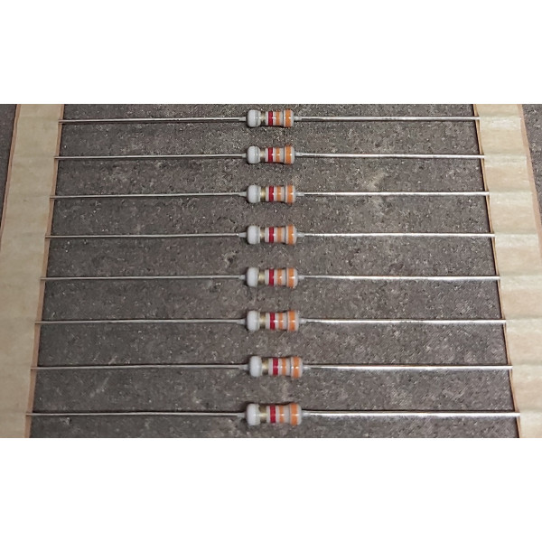 Résistance fusible 3.3kohm 3.3kr ohm 1/4 watt 5% 