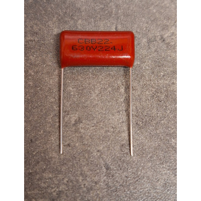 Condensateur CBB 630V  0,22uF 220nF 224j 5% 20mm