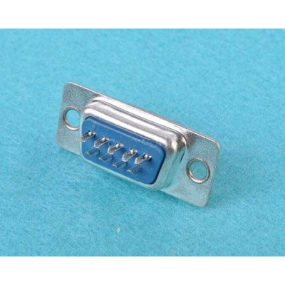 Connecteur prise RS232 femelle a souder DB9