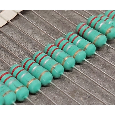 Résistance de Puissance Bobinée Ignifuge 0R33 0.33ohm 5% 1/2W