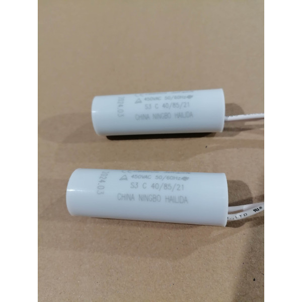 3uf 450V 3µF CBB60B Condensateur de démarrage 40/85/21 20x60mm