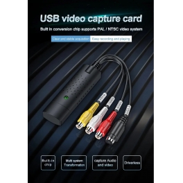 Convertisseur audio vidéo USB 2.0 Easy Cap