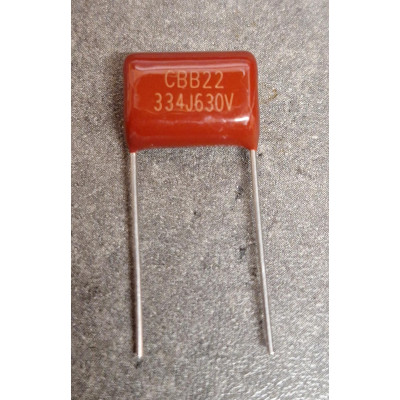 Condensateur CBB 630V  0,33uF 330nF 334j 5%