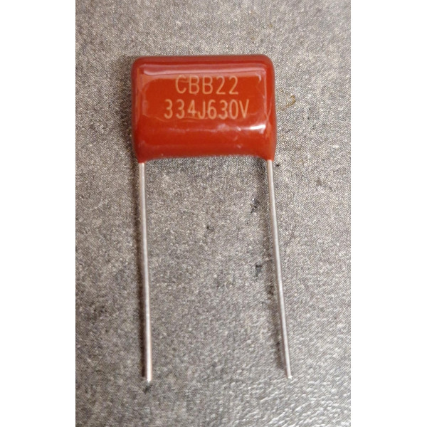 Condensateur CBB 630V  0,33uF 330nF 334j 5%