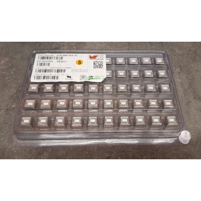 Connecteur USB type B femelle traversante Plateau x50 Würth 61400416121