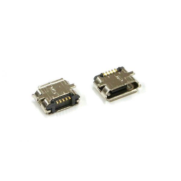 Connecteur à souder micro USB type B femelle Female solder connector micro USB 