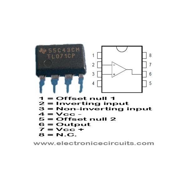 TL071CP - TL071 - TL 071