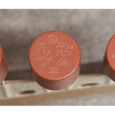 FUSIBLE miniature type T ,1A ,250V cylindrique T1A 250V