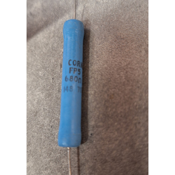 Résistance de Puissance Ignifuge 680R 5% 5W FP5 Corning
