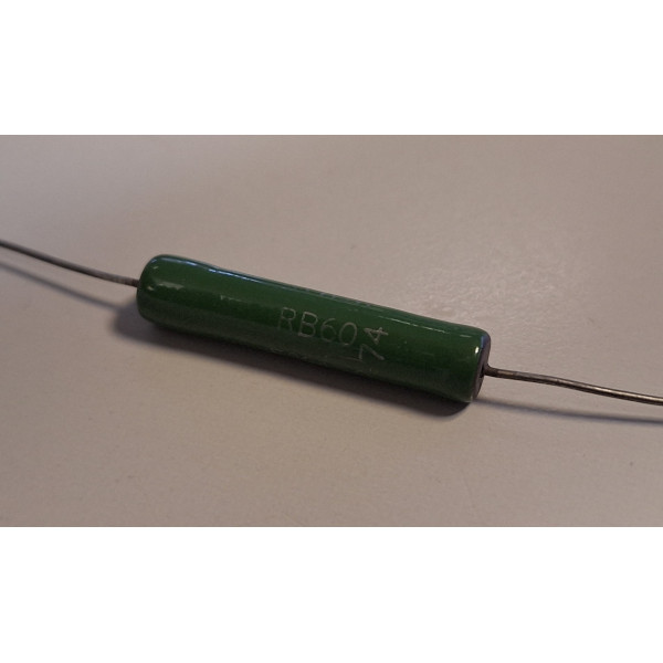 Résistance de puissance 8 Watts bobinée vitrifiée 4.7ohm 4R7 4.7 ohm  RB60