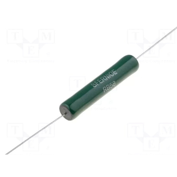 Résistance de puissance 11 Watts bobinée vitrifiée 2,2Kohm 2.2KR 2.2K ohm RB58 Sfernice