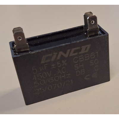 5uf 450v 5 µF CBB61 Condensateur de démarrage CINCO