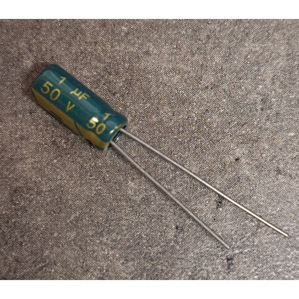 1uf 50v 1µf Radial d:5mm h:11mm