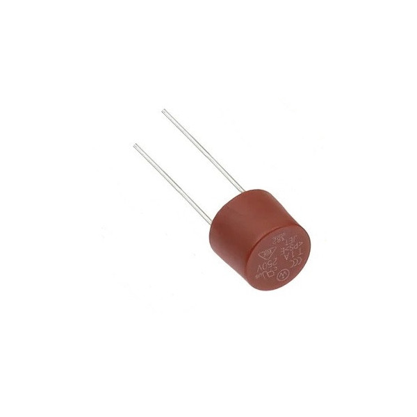 Fusible cylindrique traversante 1.25A 1250mA 250V Temporisé Rond 382 T1.25A