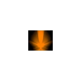 LED 5mm Orange Boitier transparent haute luminosité