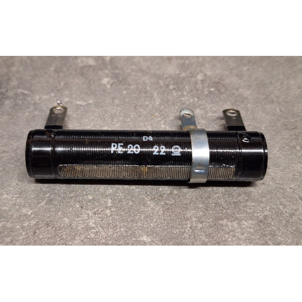 Résistance de puissance Variable 20 Watts bobinée vitrifiée 22ohm 22R 22 ohm PE20 Alter