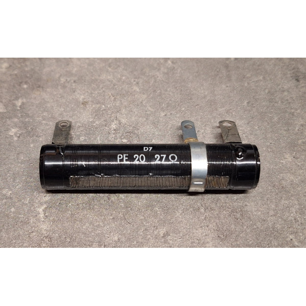 Résistance de puissance Variable 20 Watts bobinée vitrifiée 27ohm 27R 27 ohm PE20 Alter
