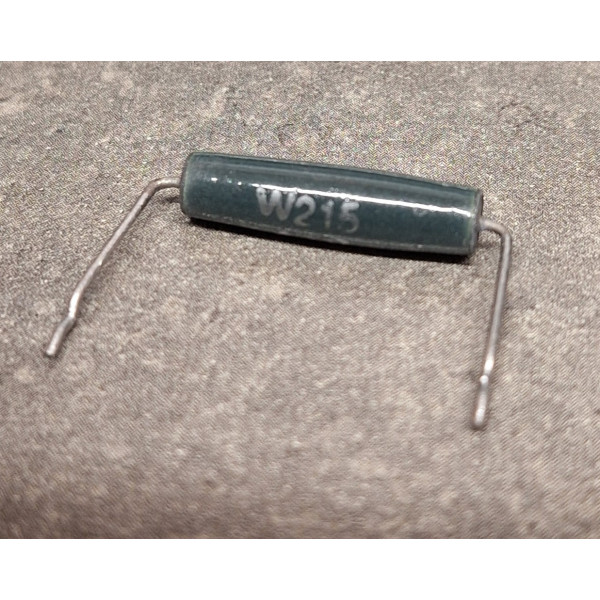 Résistance de puissance 5 Watts bobinée vitrifiée 47ohm 47R 47 ohm W215 pré-plié